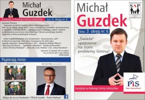 Michał Guzdek - plakat wyborczy