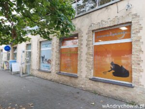 Sklep zoologiczno-wędkarski Nemo 2 w Andrychowie na placu Mickiewicza