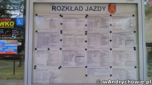 Rozkład jazdy busów - Andrychów, ul. 1 Maja