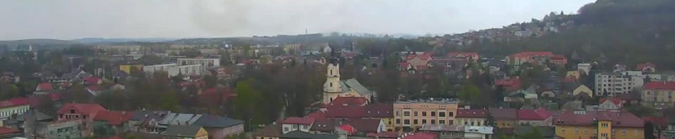 Andrychów - kamera internetowa z widokiem na miasto