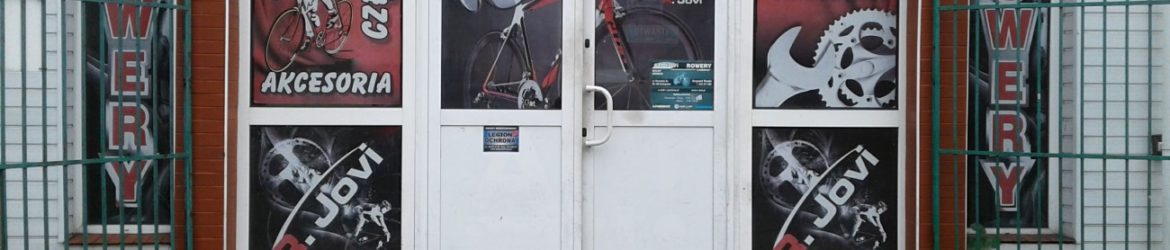 Sklep i serwis rowerowy w Andrychowie na ul. Floriańskiej