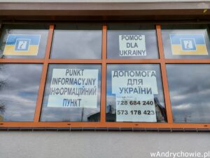 Punkt konsultacyjny dla obywateli Ukrainy w Andrychowie